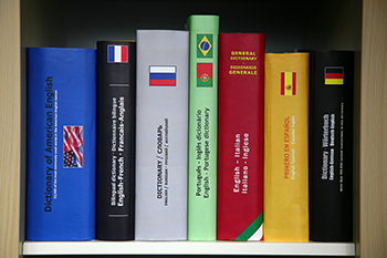 various language translation dictionaries